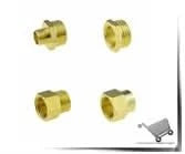 Umkehrosmose Schnellkupplung 1/4 3/8 Schlauchanschluss T-Stück Y-Verbinder 2-Wege gleicher Winkel gerade RO Wasser Kunststoffrohr Fitting