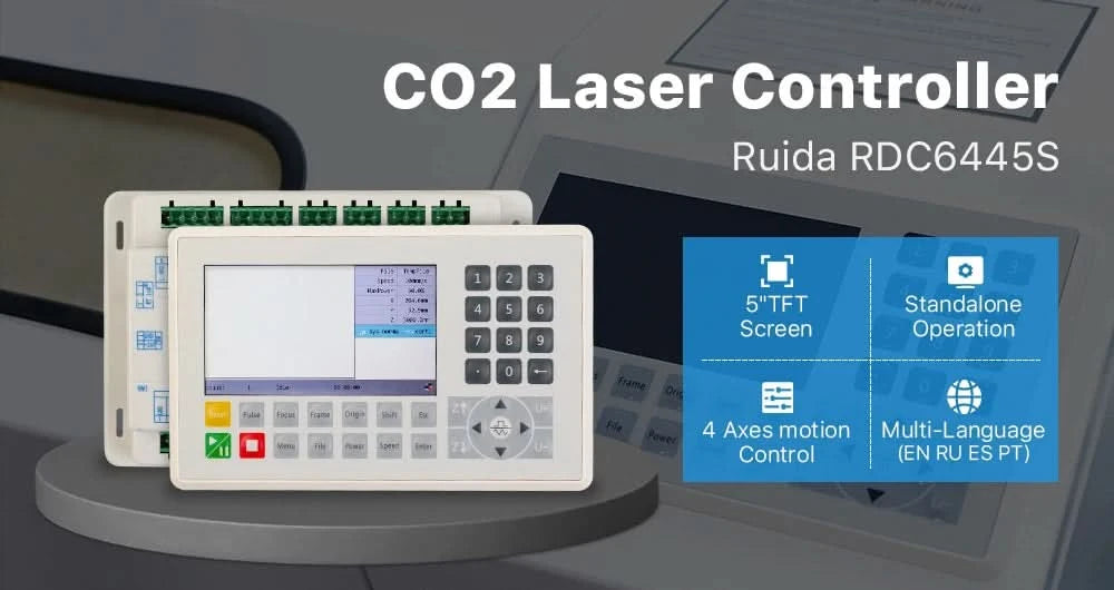 Ruida RDC6445 RDC6445G RDC6445S Steuerung für Co2 Laser Graviermaschine Schneidemaschine Upgrade RDC6442 RDC6442G