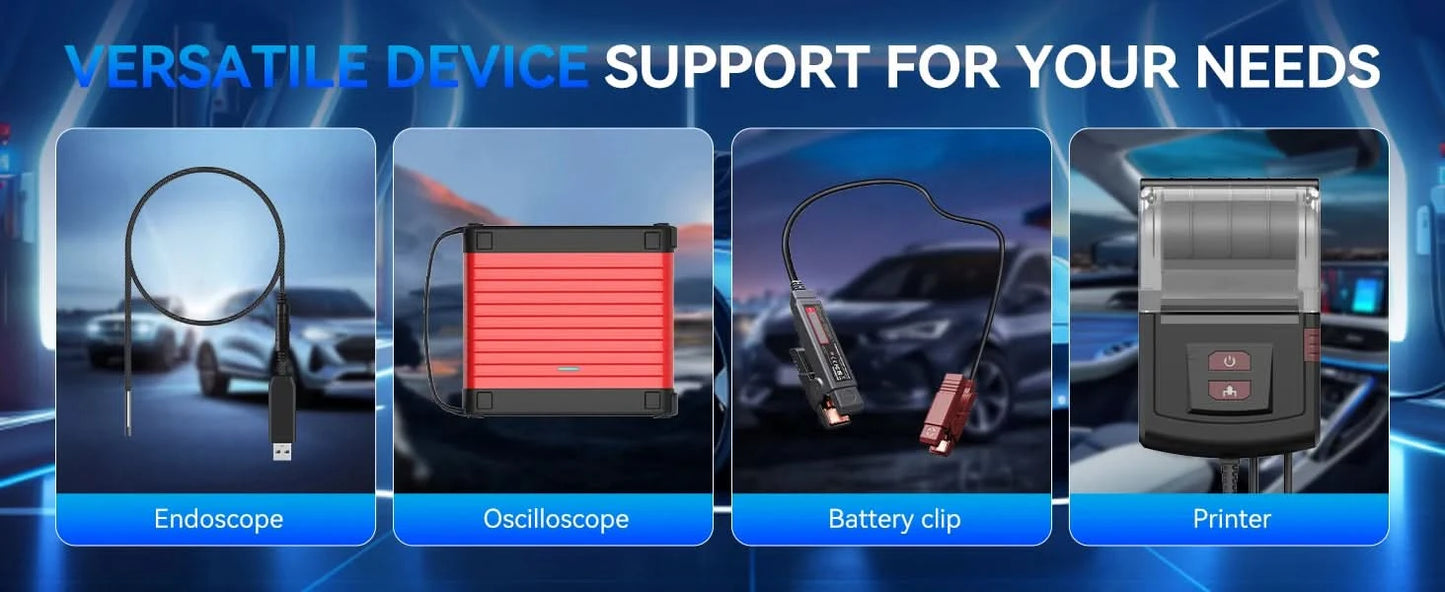 THINKCAR THINKSCAN 689BT Key Programming TKEY 101 Automotive Diagnostic Tool Bi directional Obd2 Scanner ECU Coding CANFD DOIP