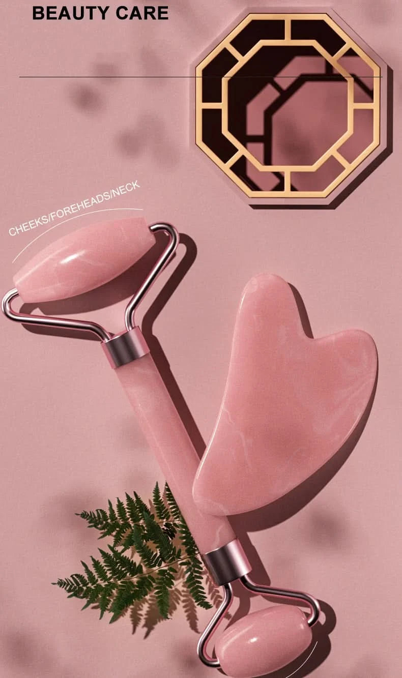 Gesichts-, Hals- und Augenroller aus Harz für die Gesichtsmassage, Instrument für die Gesundheitspflege, Schabebrett, Muskel-Schönheitspflegewerkzeuge