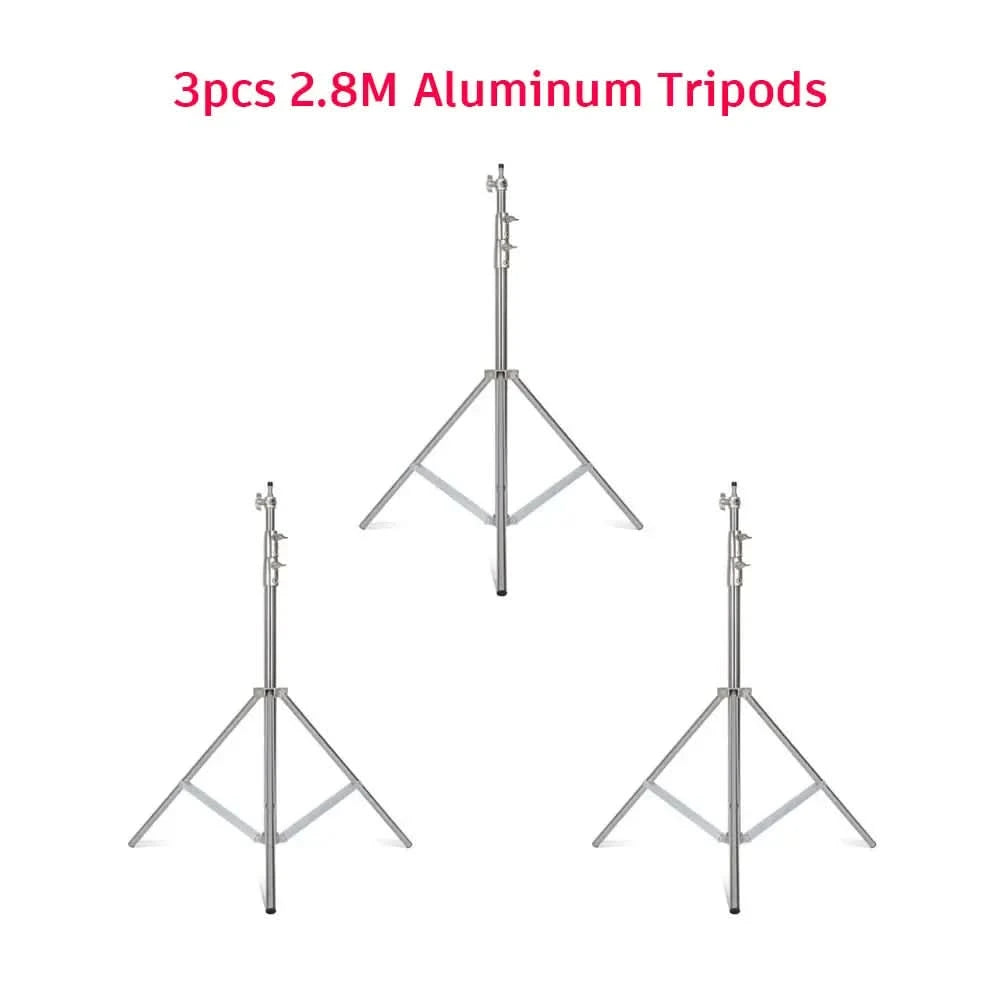 SH 280cm Edelstahl-Lampenstativ Fotostativ für Foto-Video-Beleuchtung Federgedämpftes Hochleistungs-Stativ