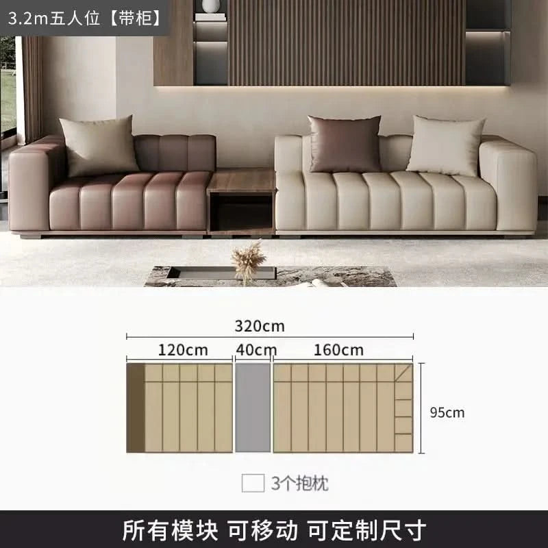 European Designer Living Room Sofas Narrow Dark Modern Boneless Living Room Sofas Corner Curved Woonkamerbanken Furniture Home