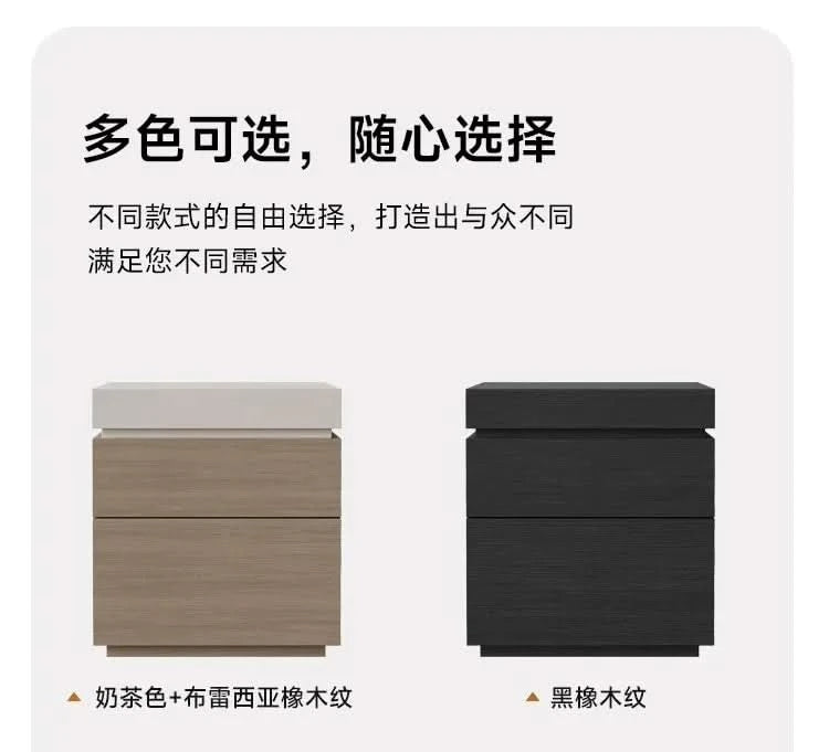 solid wood bedside cabinet multi-functional hidden compartment bedside hidden storage cabinet bedroom locker