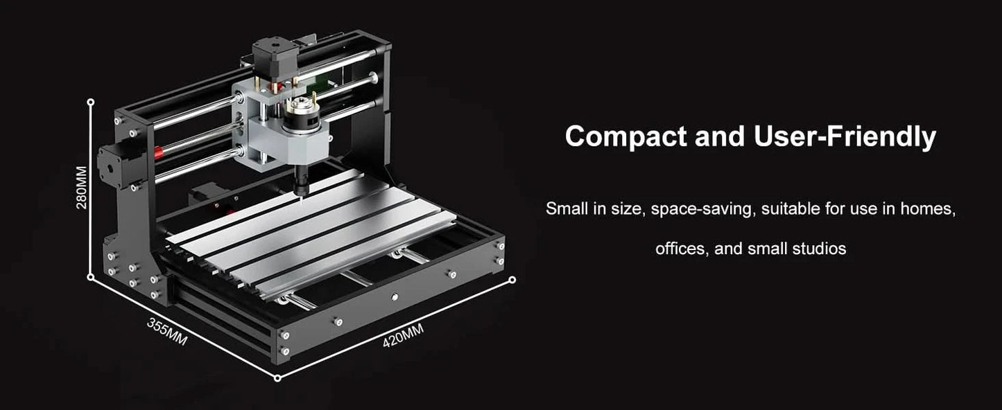 Twotrees TTC3018 CNC Engraver Machine GRBL Control Milling Router DIY Cutting 3-axis PCB PVC Mini Wood Engraving Machine