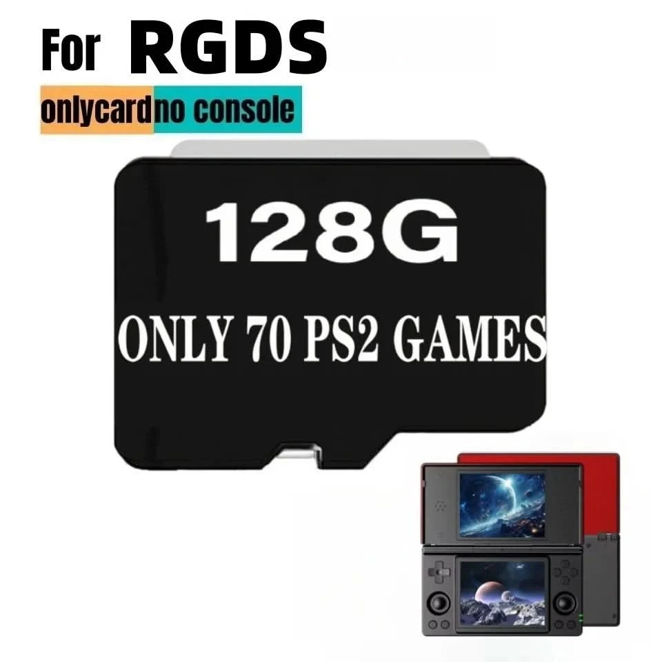 TF Card for Anbernic RG DS Popular Classic Retro Game PSP PS2 3DS Android 14 Portable Handheld 512G Sd Card Gifts