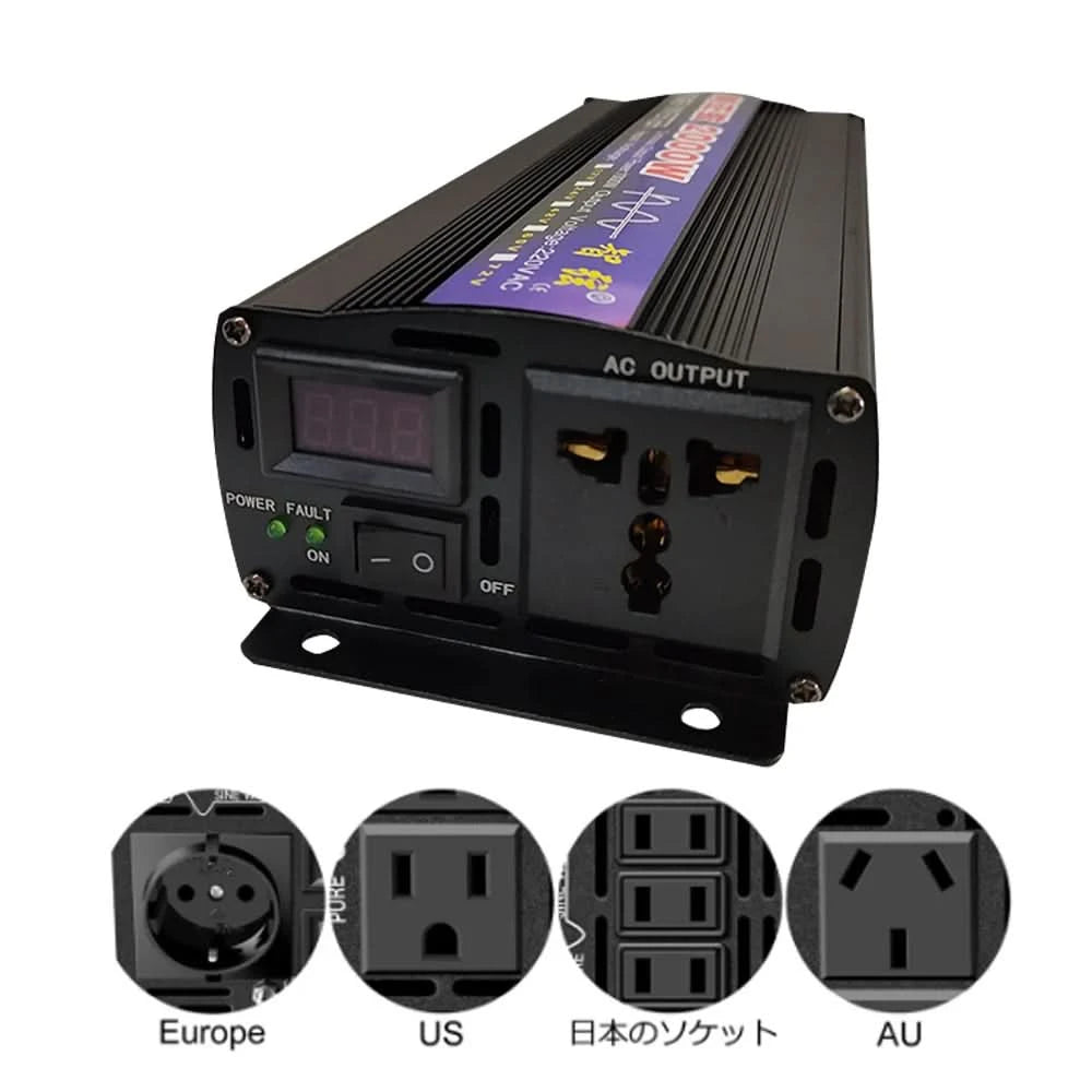 5000 W 2 kW Horizontale Windkraftanlage Generator 96 V 48 V 24 V Freie Energie Magnet Dynamo Starke Leistung 220 V Wechselrichter Ausgang für Zuhause