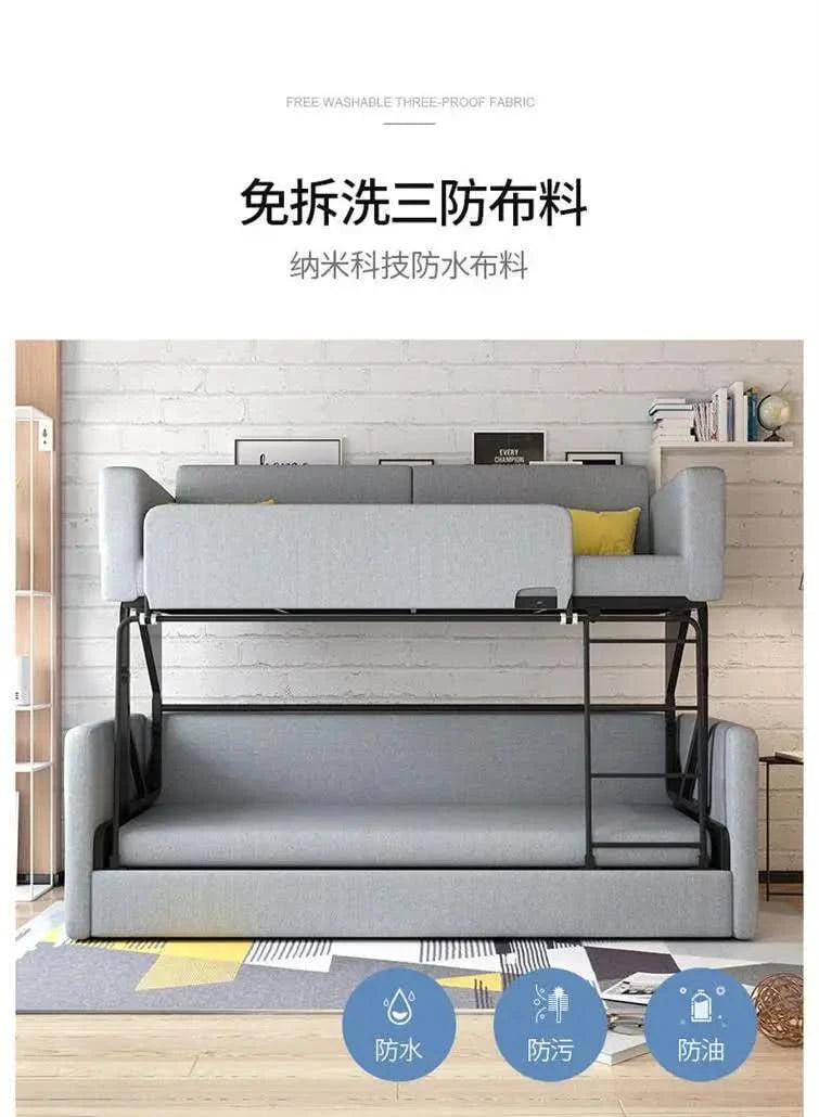 Folding Lounge Living Room Sofas Double Cushion Game Adults Sofa Comfortable Multifunctional Meubles De Salon Home Furniture