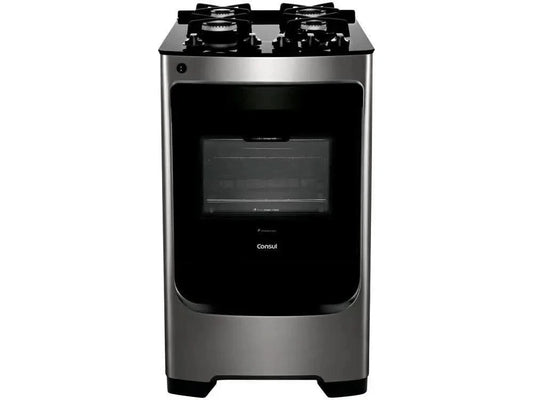 4 Stove Consul Inox Glass Table CFO4VARUNA - Bivolt