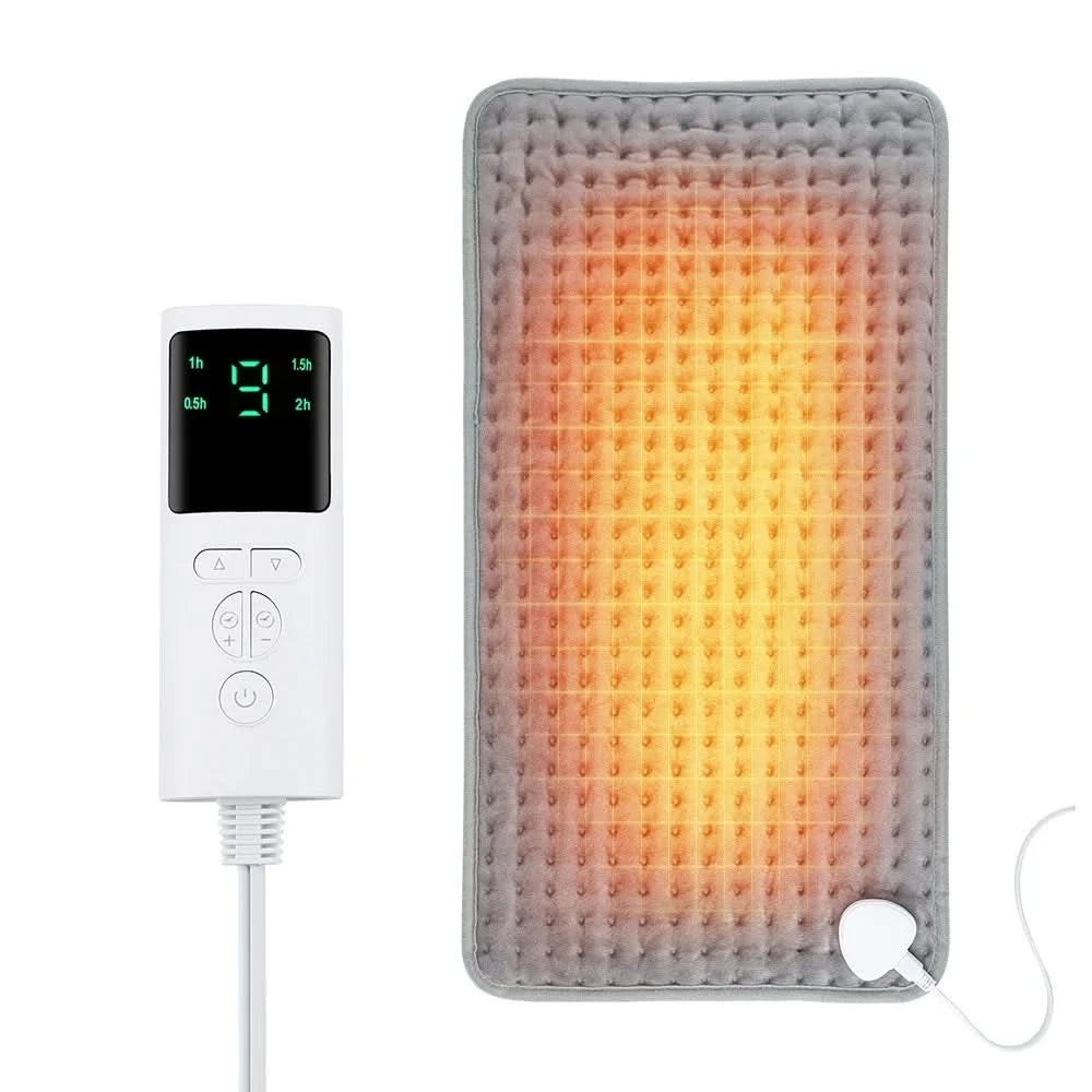 58*29cm Elektrisches Heizkissen, Physiotherapie-Heizdecke, Beseitigt Müdigkeit, Winterwärmer, 110V 230V US/EU/UK Stecker