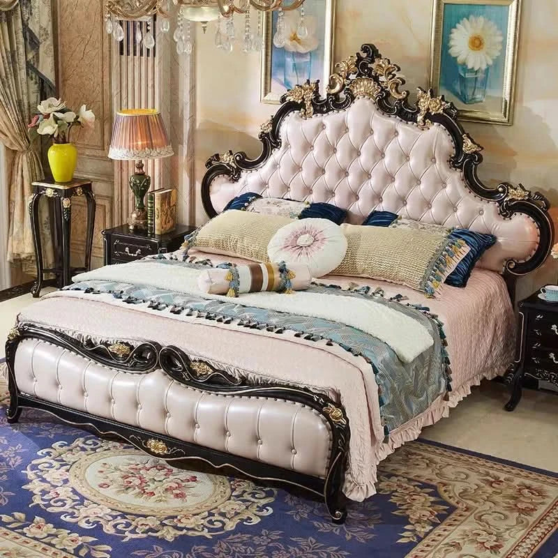 Unique Designer Wedding Bed High Quality Modern Style Storage Organizer Comfortable Twin Size Bedroom Furniture with Soft Fabric