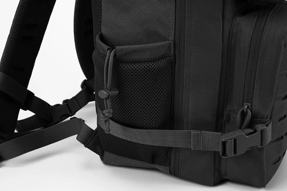 25L Taktischer Rucksack Outdoor Tasche Fitness Rucksack MOLLE Rucksack Damen/Herren Wander-Survival-Rucksack Herren Doppel-Getränkehalter