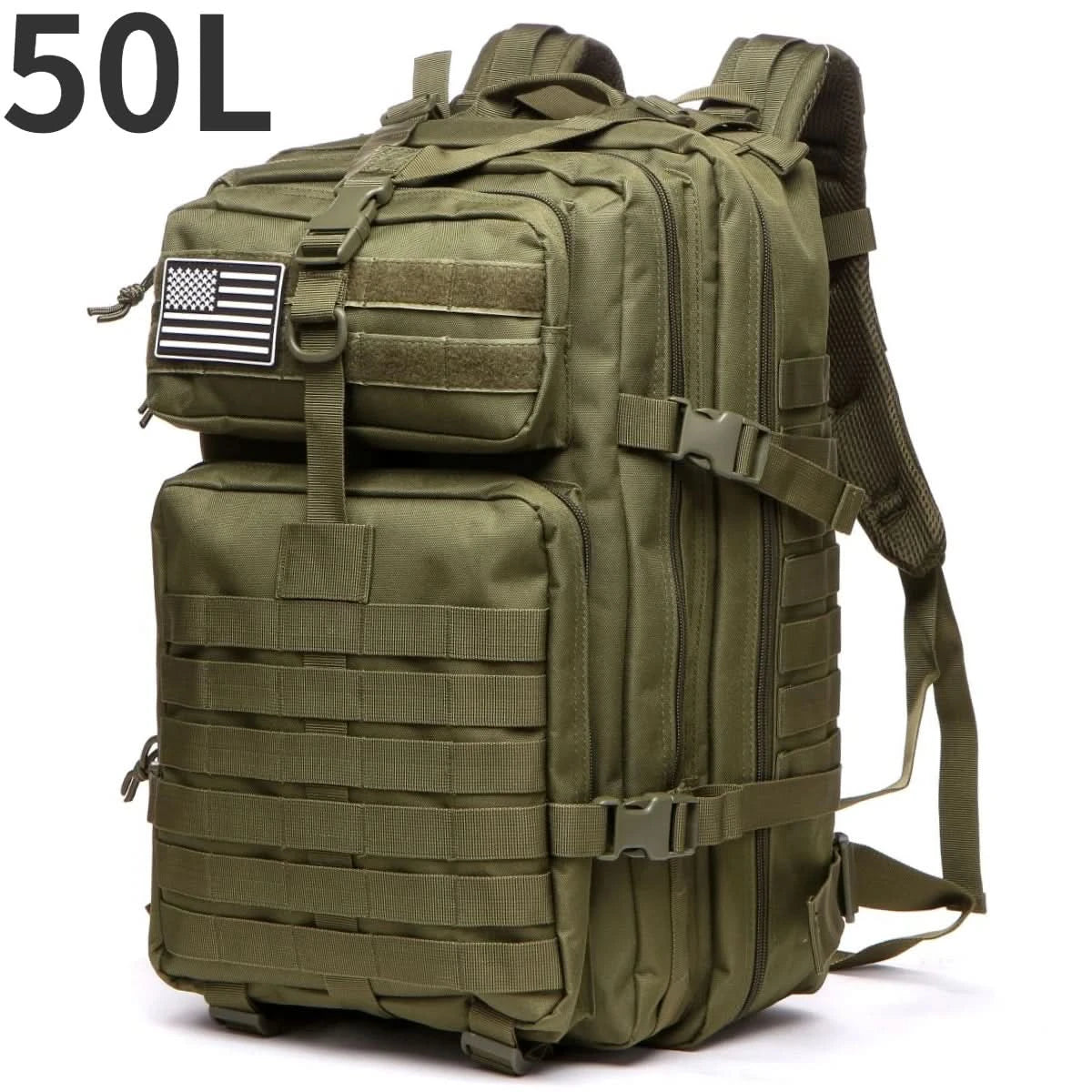 30L/50L 1000D Nylon Wasserdichter Rucksack Outdoor-Rucksäcke Taktischer Sport Camping Wandern Trekking Angeln Jagdtasche