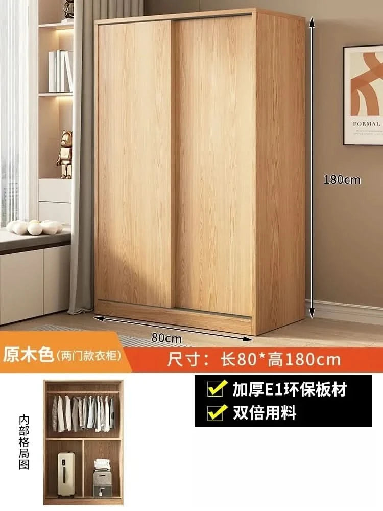ZEco White Design Kleiderschränke Organizer Schiebetür Schlafzimmer Schrank Kleiderschränke Aufbewahrungsregal Armoires De Chambre MöbelZ