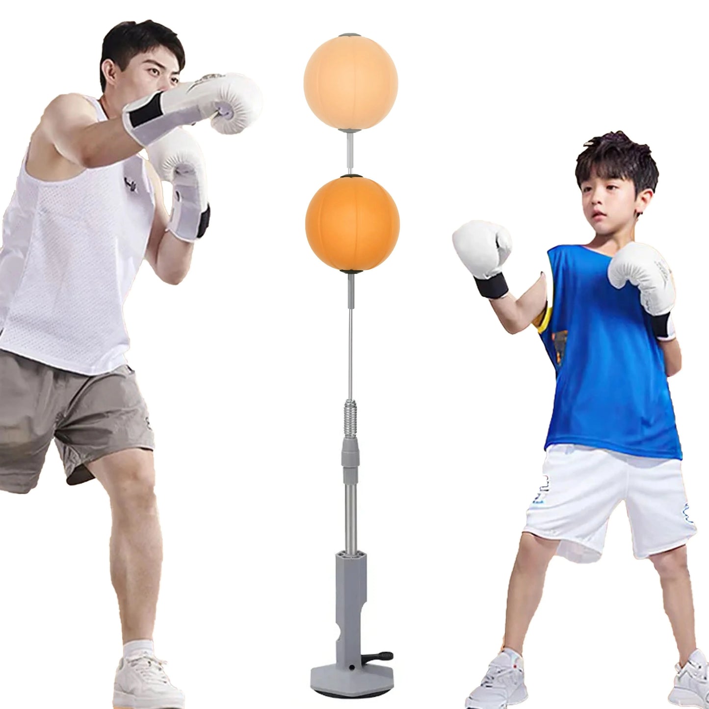 Leichter Box-Speed-Bag mit Saugnapf, Box-Reflex-Bag für Jugendliche und Erwachsene zum Training von Reaktion und Agilität, Stressabbau