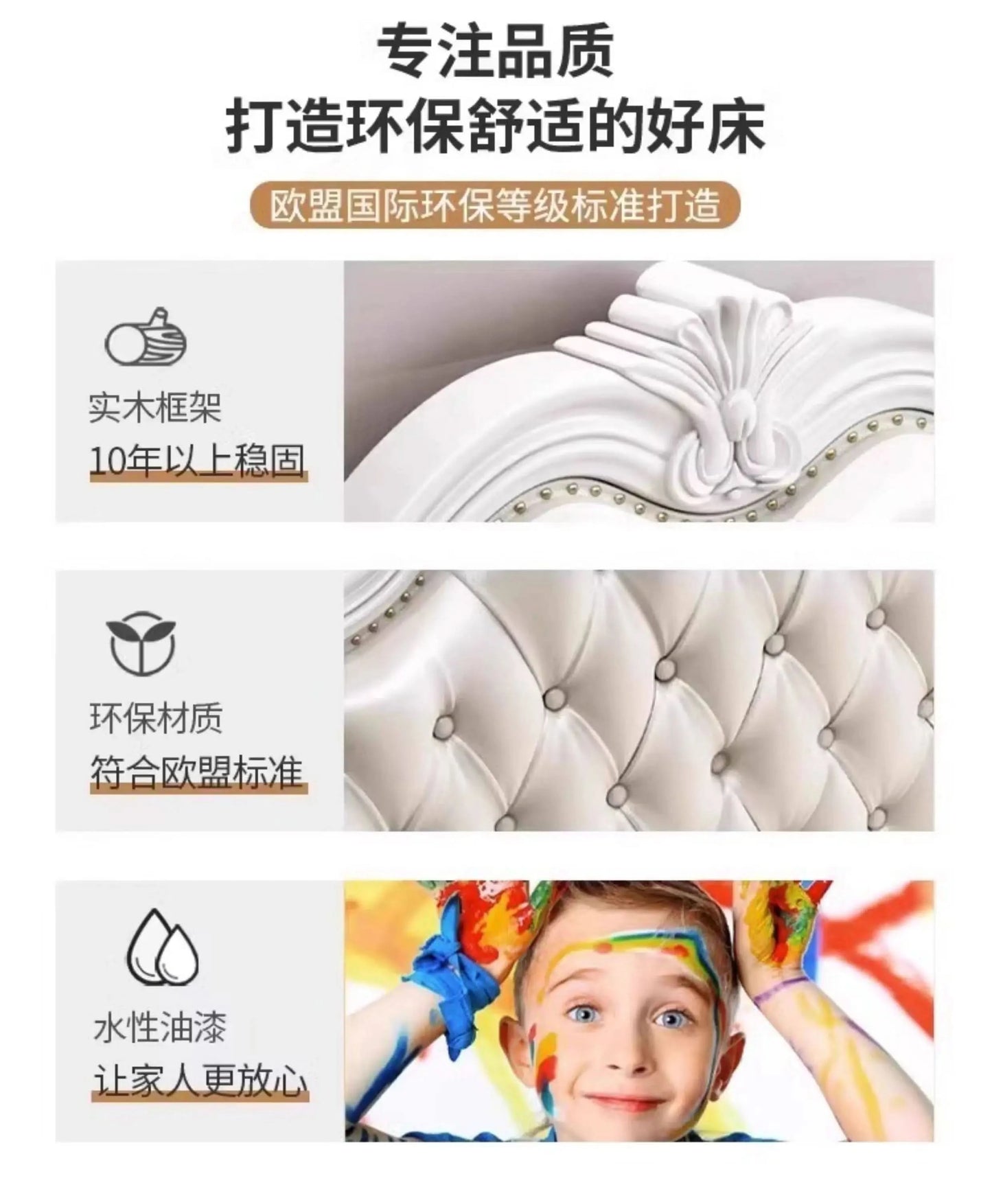 Design Bedroom Bed Children Luxury Single Full Girls Modern Headboards Bed Design Simple Letto Matrimoniale Unique Furniture