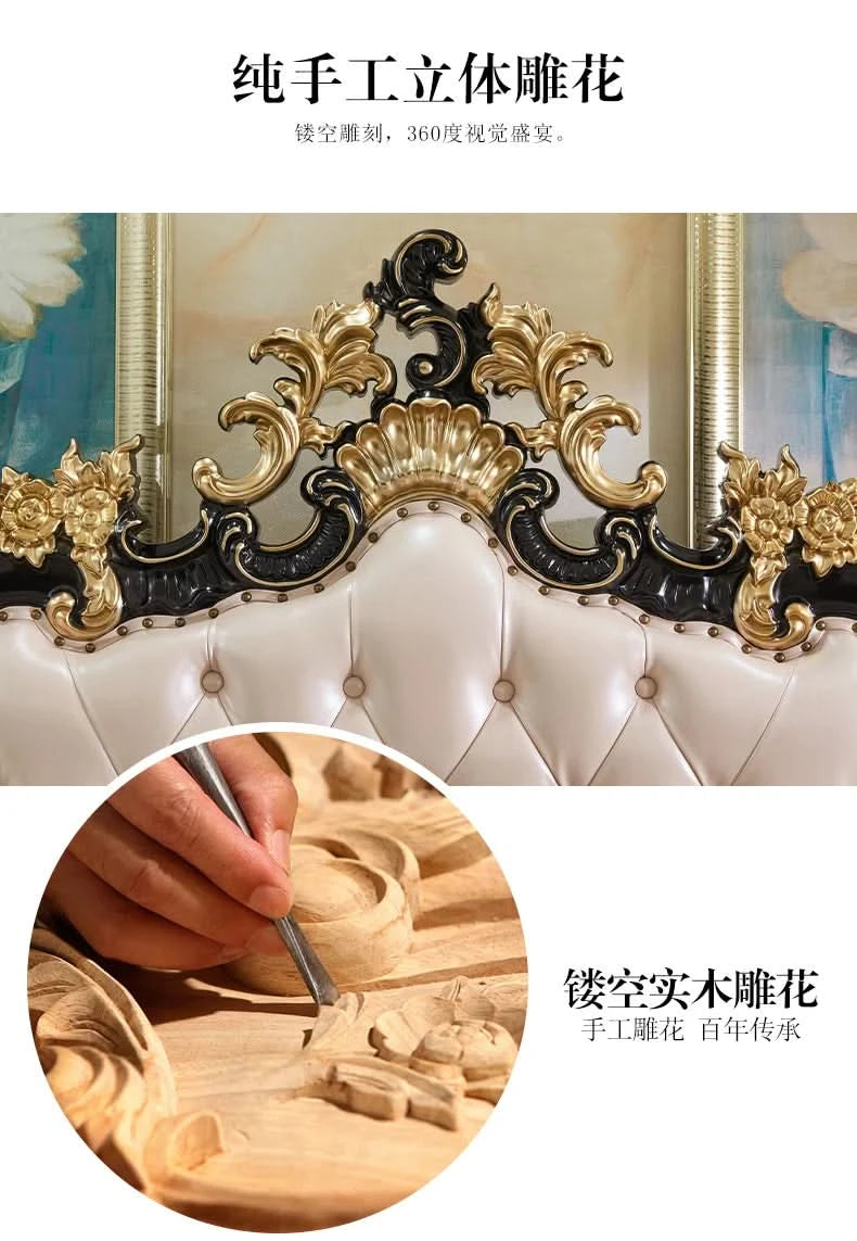 Wedding Unique Bed Designer High Quality Safe Organizer Fashionable Bed Aesthetics Confortable Twin Muebles Bedroom Furniture