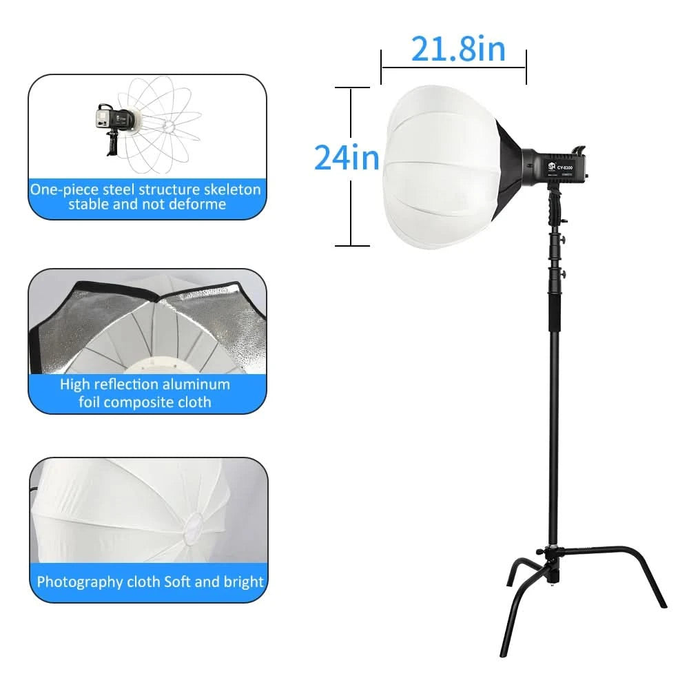 135W Photography LED COB Video Light  Daylight-Balanced Sun Lamp for Portrait Flash Studio Accessories Youtube Live