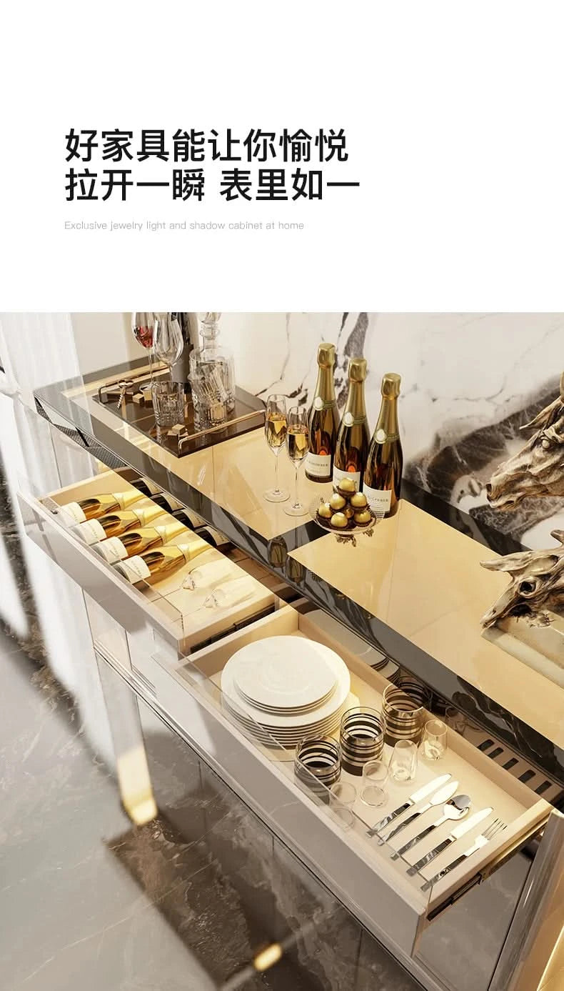Floor Salon Living Room Cabinets Jewelry Modern Large Craft Cabinet Multipurpose Shelf Muebles Hogar Furniture Accessories