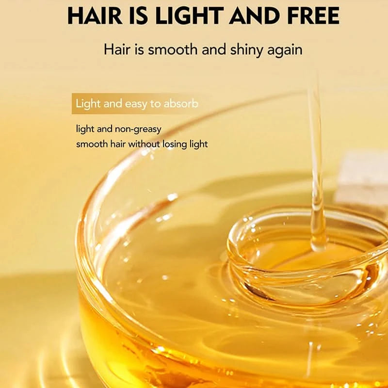 Hair Care Essential Oil Spray, Nourishing & Repair, Smooth Shiny Finish, Long-Lasting Fragrance, Easy Use for All Hair Types