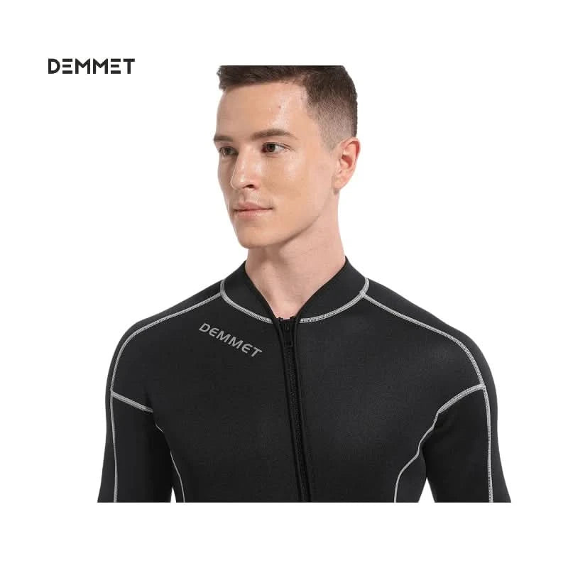 Taucher-Neoprenanzug 1,5-3 mm, einteilig, Neopren, Herren und Damen, Ganzkörper-Neoprenanzug, Sonnenschutz, warm, Badeanzug, Schwimmen, Surfen, Schnorcheln