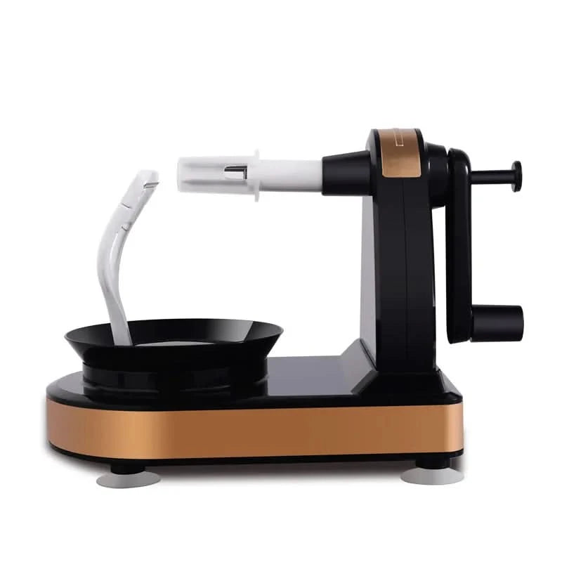 LMETJMA Multi-Function Apple Peeler Rotary Apple Pear Peeler Stainless Steel Apple Mango Potato Peeler with Suction Base JT185