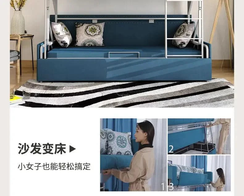 Folding Double Living Room Sofa Comfortable Adults Game Sleeper Sofa Apartment Multifunctional Divano Soggiorno Home Furniture