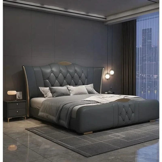 Bedgeraamte & Frames Bedframes Queen Size With Mattress Bed 180x200cm King Size Single Bed Base Modern Bedroom Set Furniture