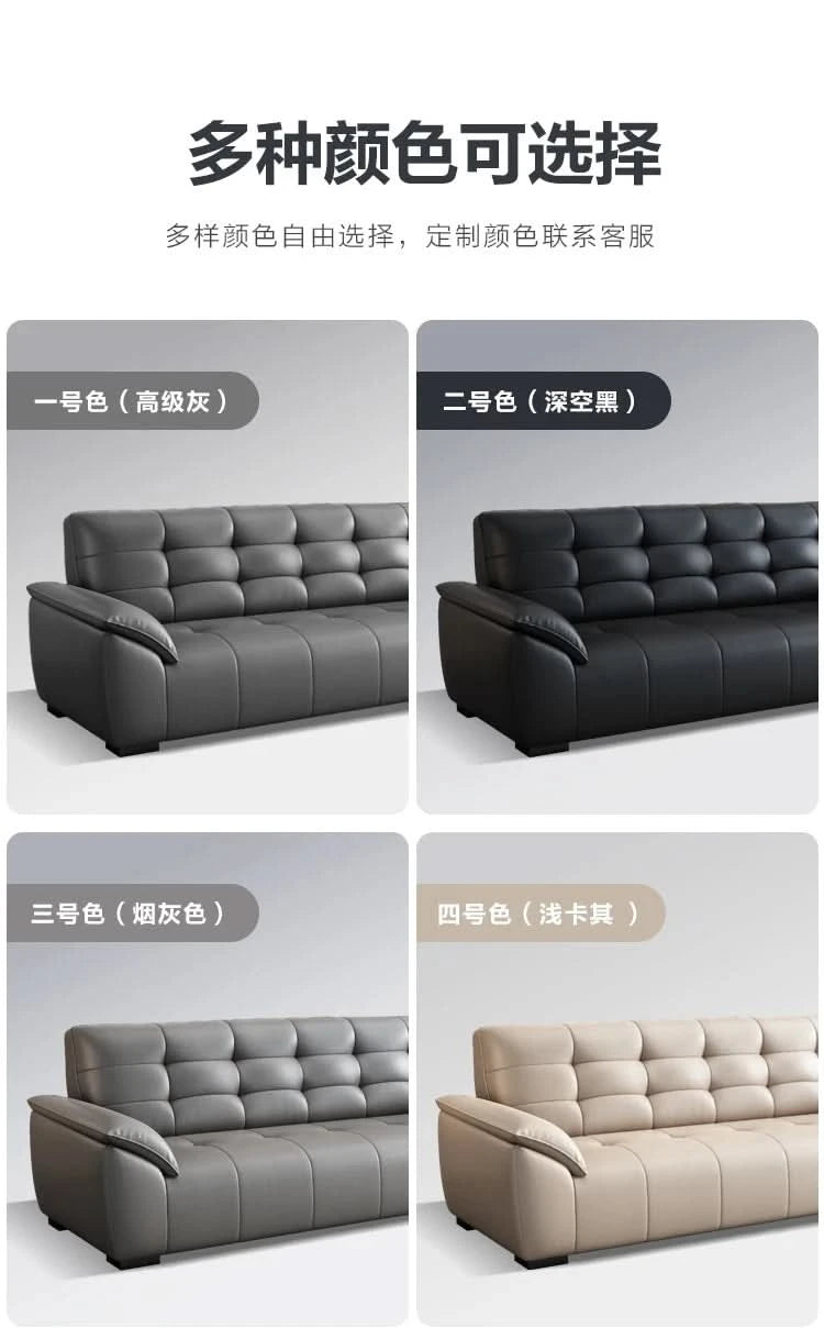 Office Sofa Simple Leisure Lounge Area Reception And Discussion Small Rental Room Three-person Coffee Table Combination