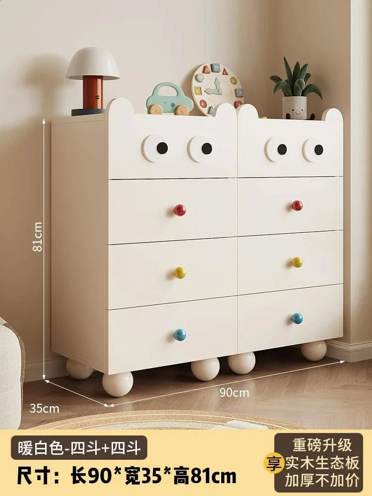 solid wood chest bedside chest bedroom bedside table living room locker sofa side cabinet storage cabinet