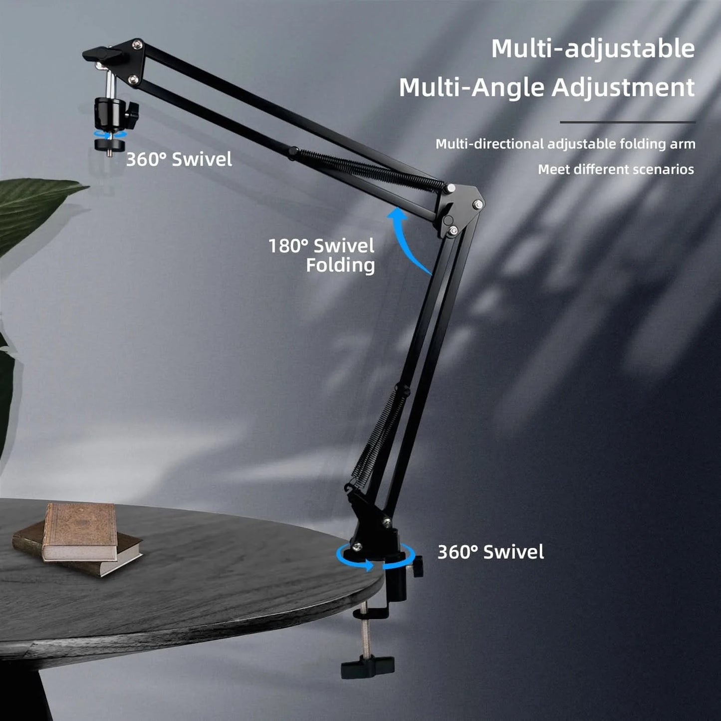 YIZHAN 4K UHD Electron Digital Microscope 1080P 60FPS Video Industrial Welding Camera 150X Lens Folding Stand for PCB Repair