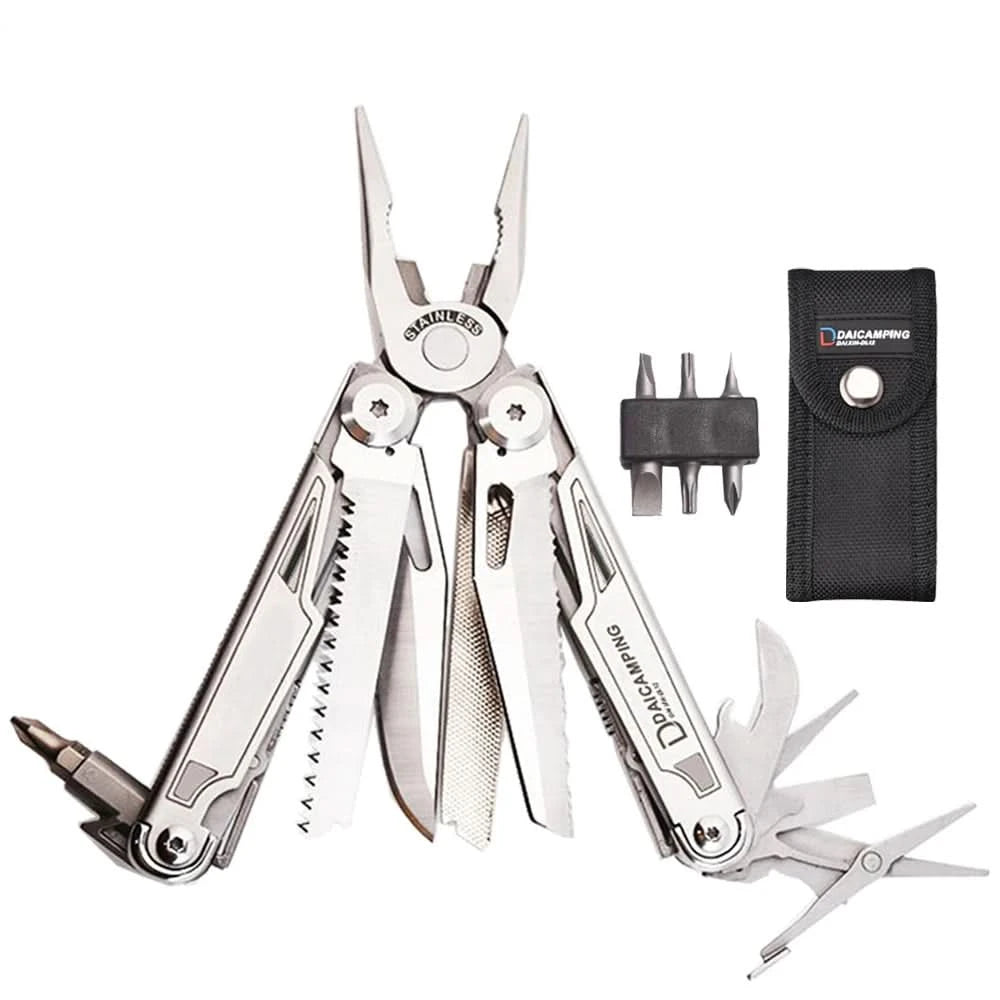 Daicamping DL12 DL1 DL3 DL8 Clip Multifunktionale Klemmen Klappmesser Werkzeug Multitools Kabel Campingausrüstung Multi-Zange Multi-Tool