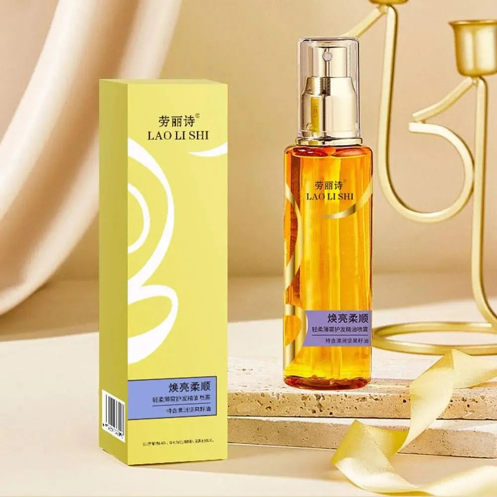 Haaröl-Spray Duft-Haarmaske Nährendes Pflegeöl Tiefenwirksam Feuchtigkeitsspendendes Lockenspray Geschenk Haarpflegeserum für Frauen