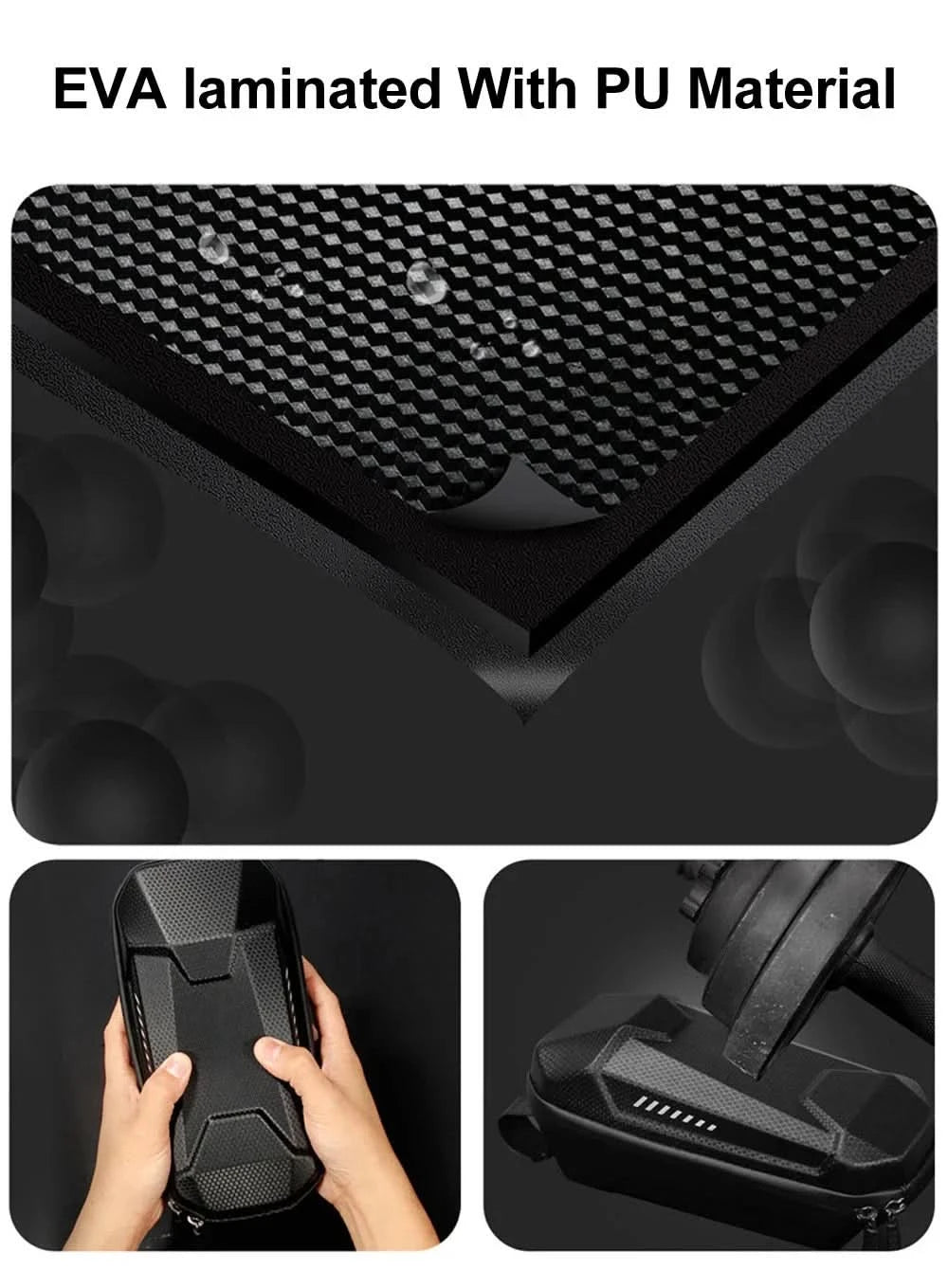 Electric Scooter Bag Portable Large Capacity Car Bag Storage Bag Rainproof Front Storage Handlebar Bag for Scooter Accessories