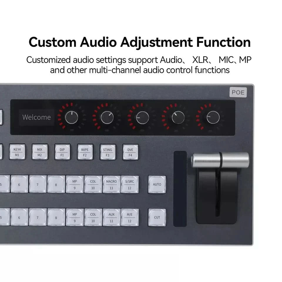 IP USB switcher atem switchboard control panel switch video mixer switcher vMix software switchboard control panel