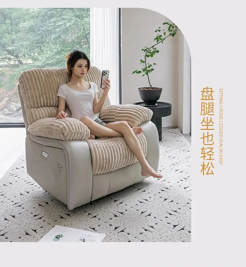 Lounge Recliner Living Room Sofa Game Cushion Relax Cinema Sofa Comfortable Minimalist Divani Da Soggiorno Home Furniture