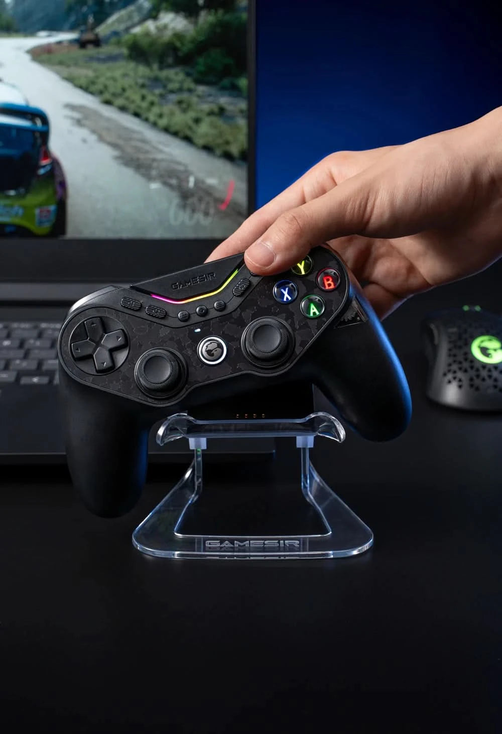 GameSir Tarantula Pro Switch 2 Controller kabelloser Gamecontroller mit 9 belegbaren Tasten, 6-Achsen-Gyroskop, Hall-Effekt-Triggern und NFC