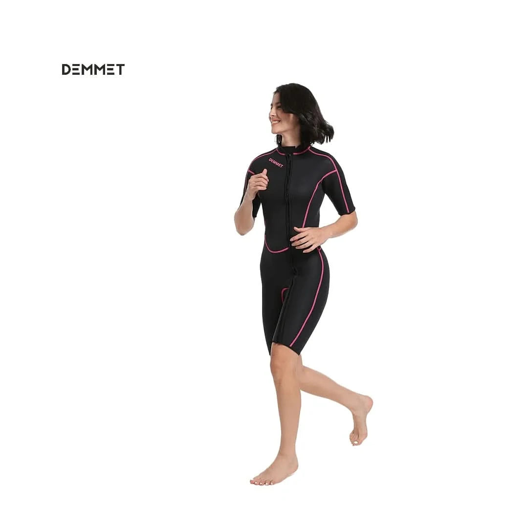 Taucher-Neoprenanzug 1,5-3 mm, einteilig, Neopren, Herren und Damen, Ganzkörper-Neoprenanzug, Sonnenschutz, warm, Badeanzug, Schwimmen, Surfen, Schnorcheln