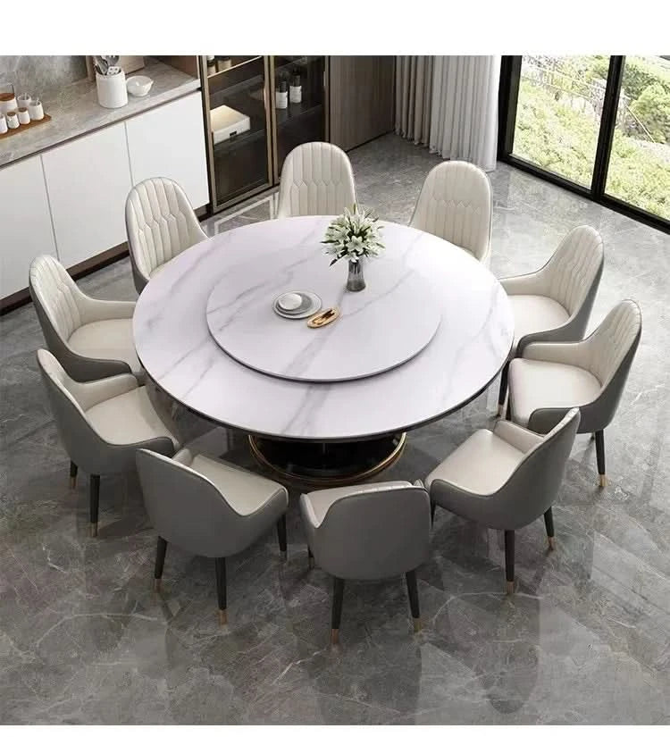 Round 6 People Dining Table Kitchen Living Room Dressing Dinning Table Set Coffee Hospitality Mesa Comedor Kitchen Furniture