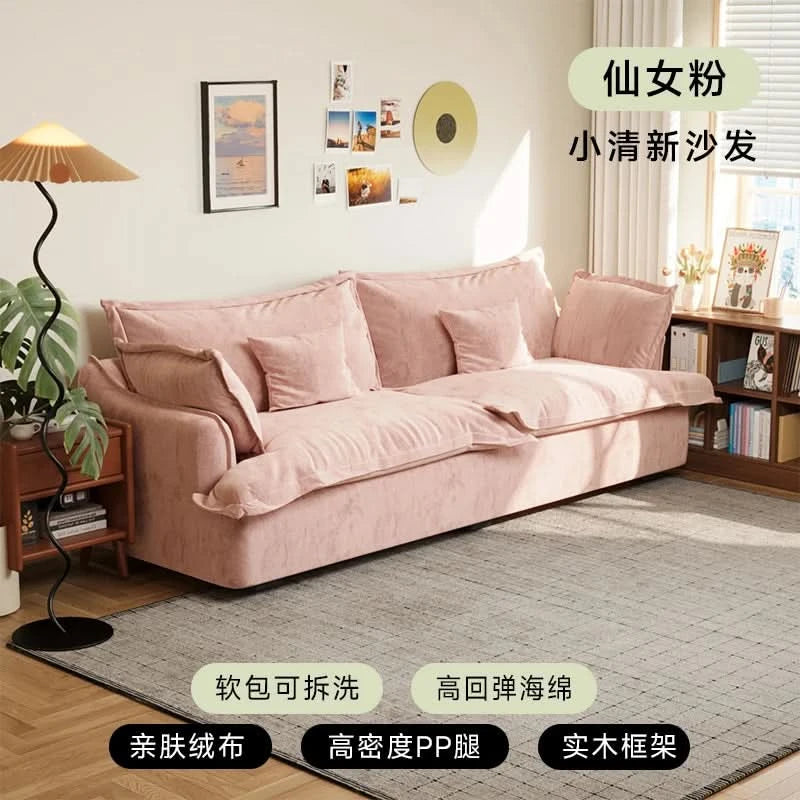 Double Floor Living Room Sofas Designer Cushion Adults Comfortable Sofa Floor Elegant Divani Da Soggiorno House Accessories