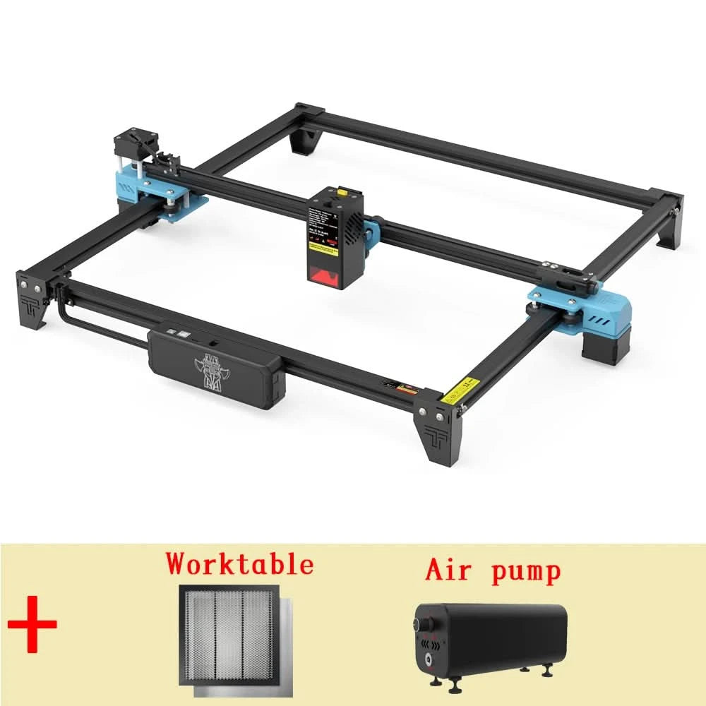 TwoTrees 130W CNC-Lasergravurmaschine TTS-20 PRO APP WLAN-Steuerung Glas Metall Lasergravierer Holz Lederschneidemaschine