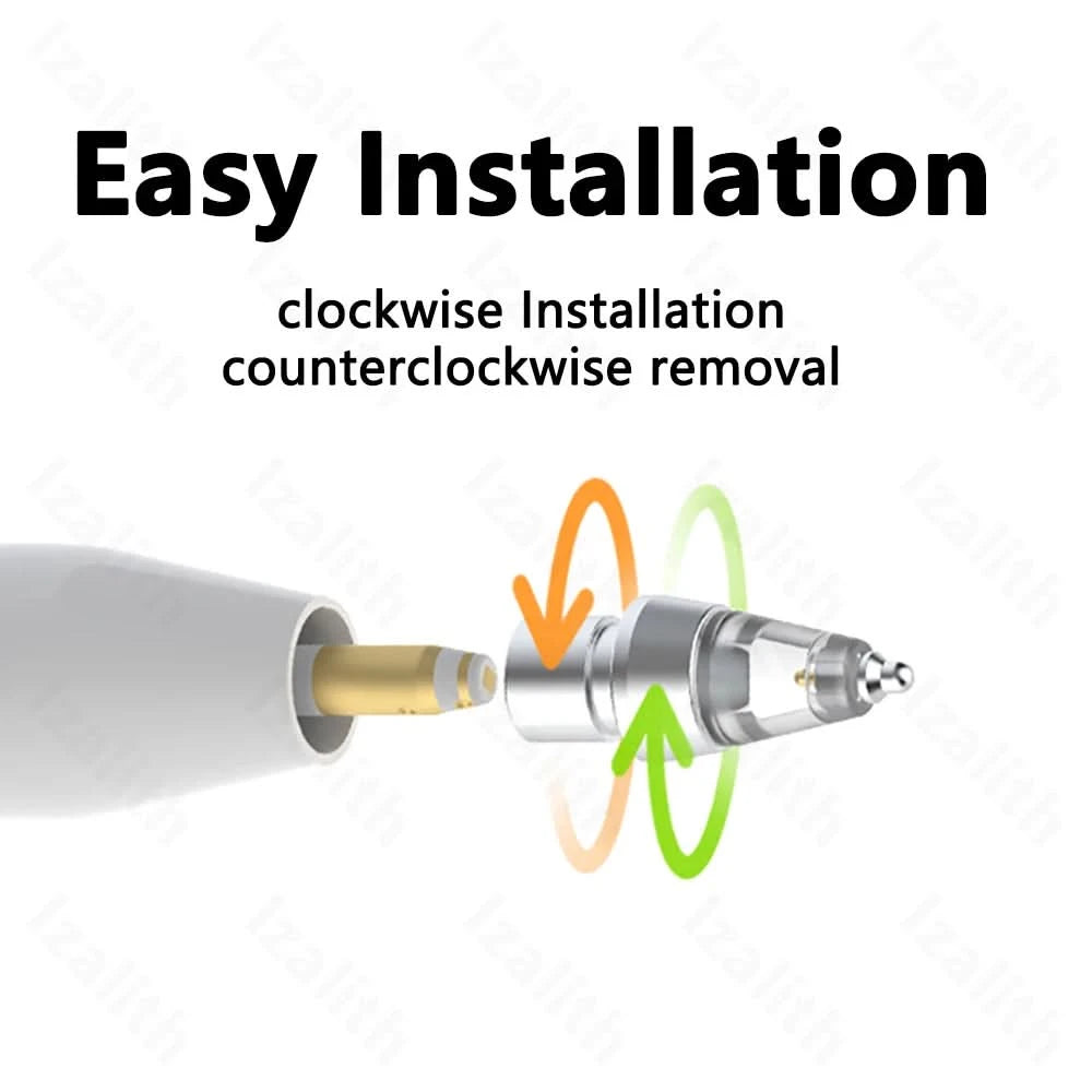 For Apple Pencil Pro Tips Pencil Nib For Apple Pencil Tip Soft Hard Metal For Apple Pencil 1st 2nd 3th(USB-C) Apple Pencil Pro