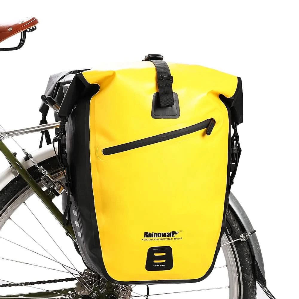 Rhinowalk Wasserdichte Fahrradtasche 20L/27L Reise Radtasche Korb Fahrrad Gepäckträger Hinten Sattel Tasche Fahrradtaschen & Packtaschen