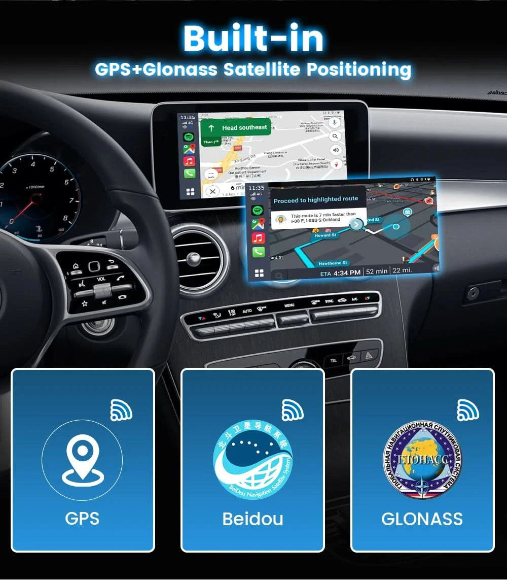 CarlinKit CarPlay Ai Box Android 13 Plus oder Android 11 Smart Car Box Android Auto Wireless CarPlay 4GLTE für Audi Mazda VW Haval