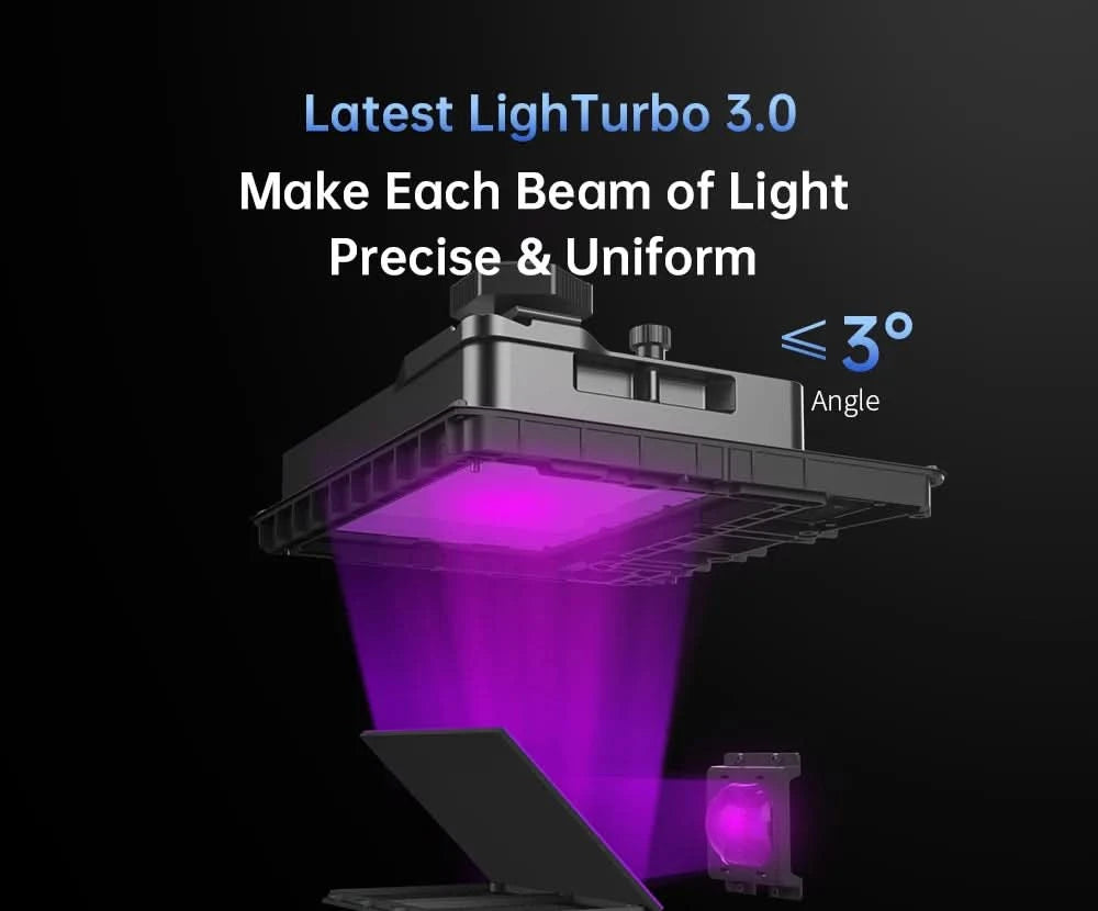 ANYCUBIC Photon Mono M7 Pro 14K Geschwindigkeit bis zu 170 mm/h Mono MSLA 3D-Drucker 10,1'' LCD-Harz 3D-Drucker Größe 223*126*230mm