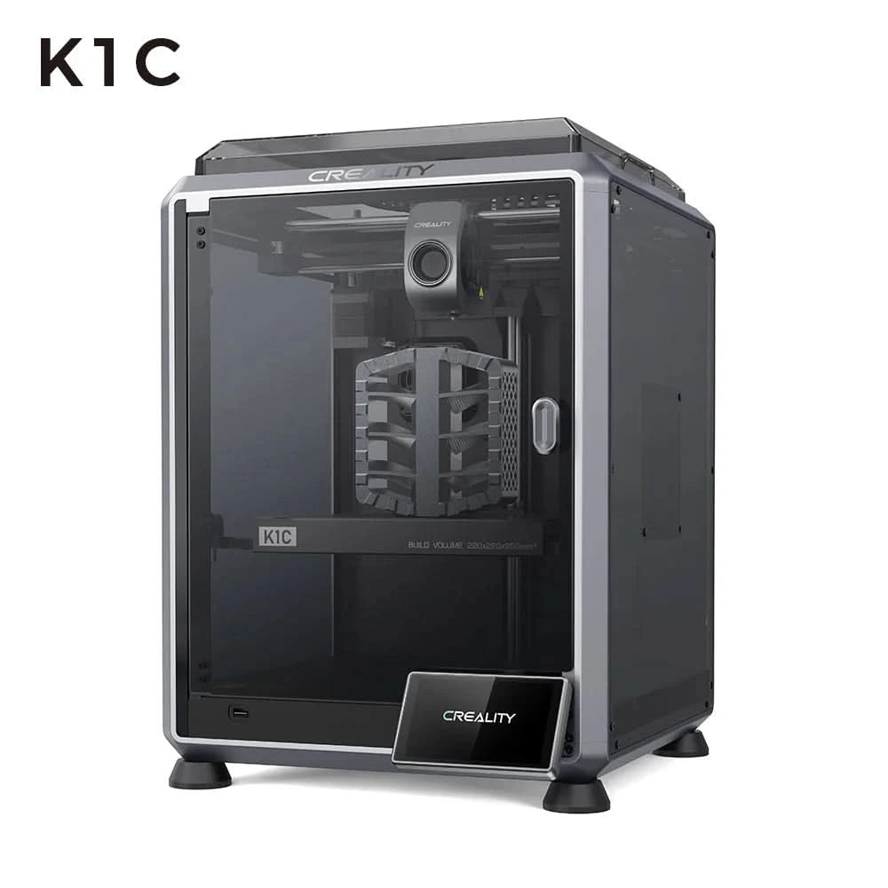 Creality K1/K1MAX/K1C 3D-Drucker mit max. 32MM³/S Durchfluss Hotend, 600MM/S Druckgeschwindigkeit und Dual-Gear Direct Drive Extruder