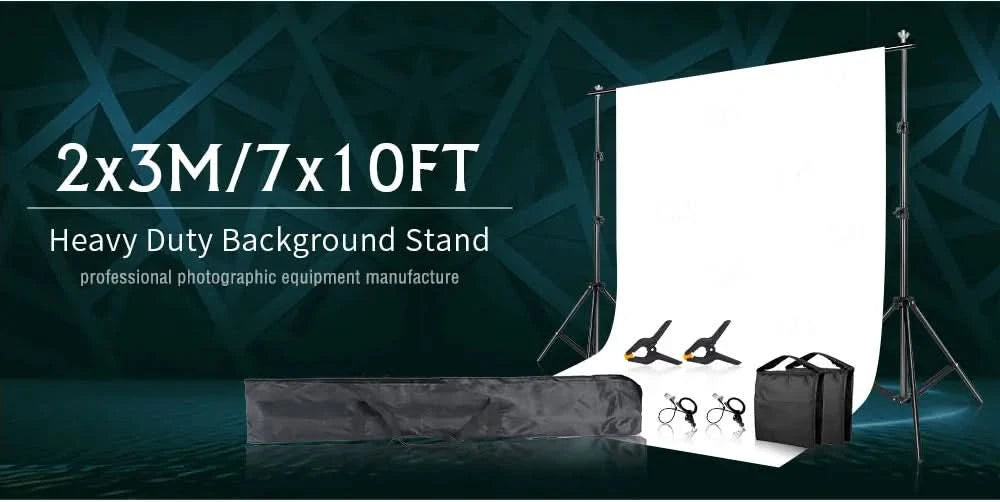 SH 2.6m*3m Suit Adjustable Backdrop Stand for Photography Wedding Photo Studio Backdrop Video Background Frame