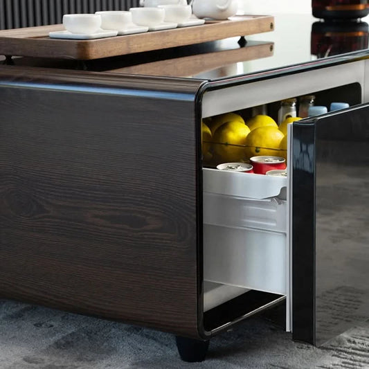 Wine Cellar Fridge Table Modern Kitchen Design Hot Water Dispenser Kettle Tea Pot Table Kungfu Tea Set