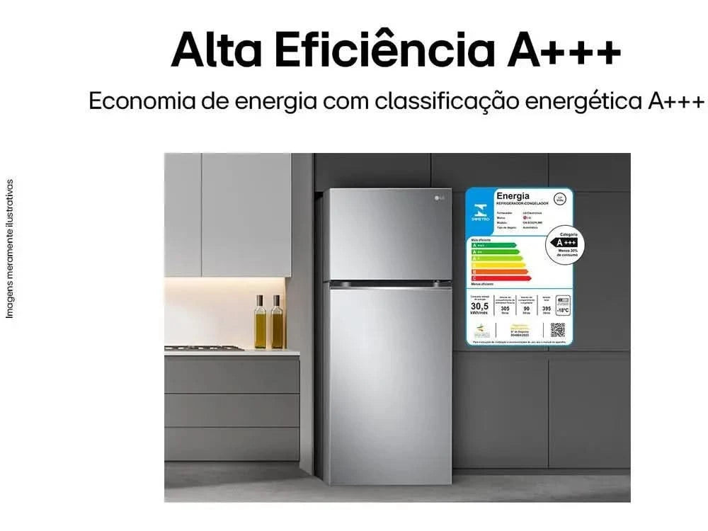LG Frost Free Duplex Kühl-/Gefrierschrank 395L-110V