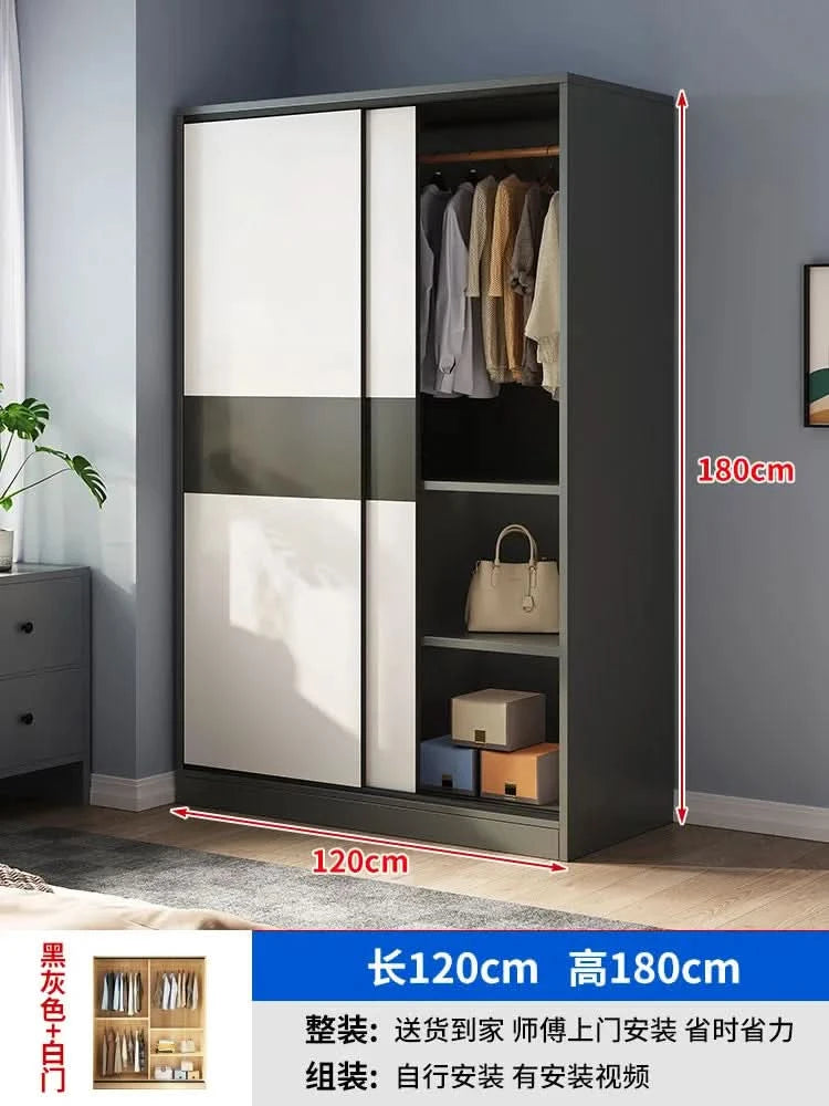 Bedroom Full Size Wardrobes Crafts Storage White Aesthetic Floor Small Wardrobe Dressers Sets Szafy Do Sypialni Home Furniture