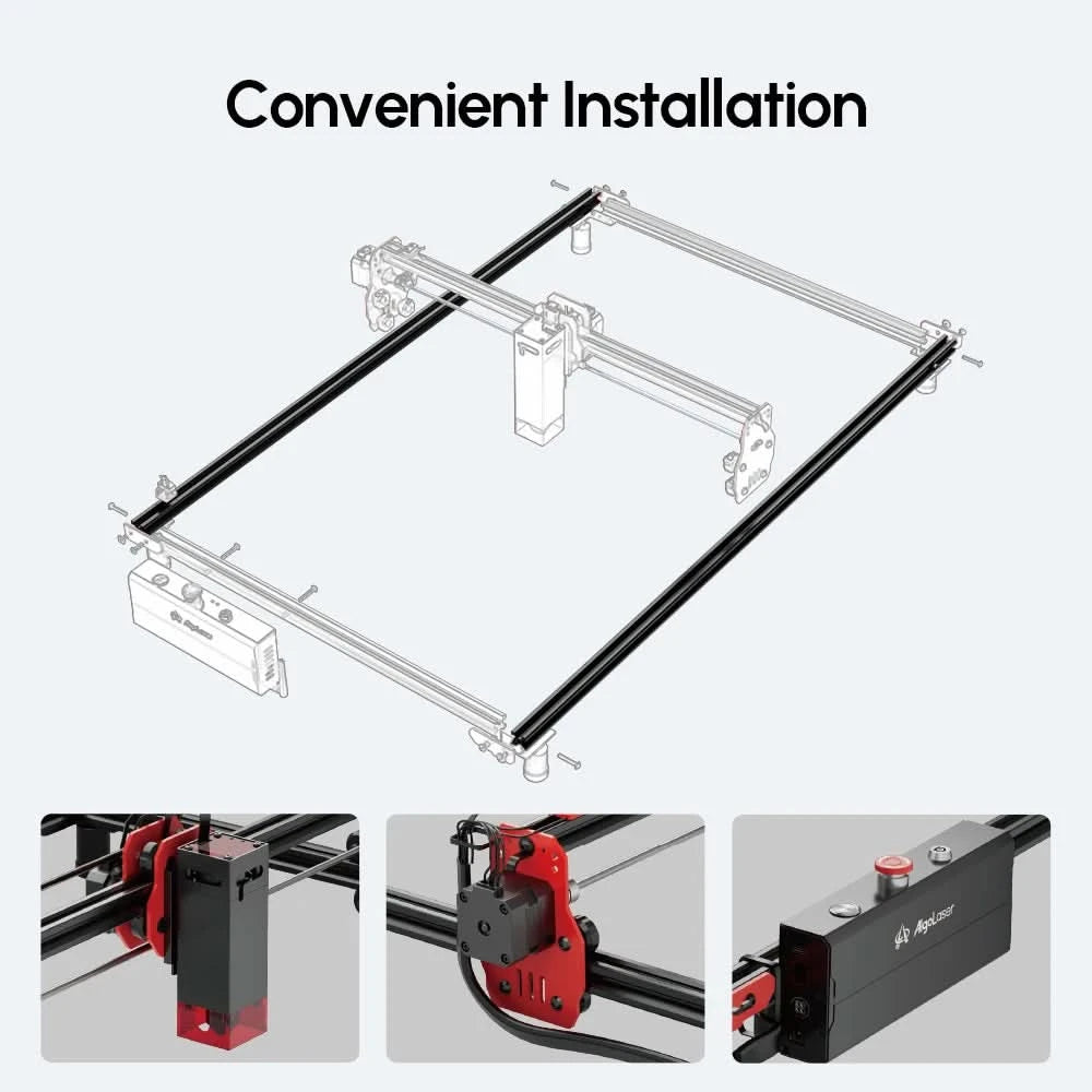 Algolaser Engraver Raiser Raised Footpads Air Pump Extension Kits Honeycomb Tables Spare Parts Suitable for AlgoLaser Engraver